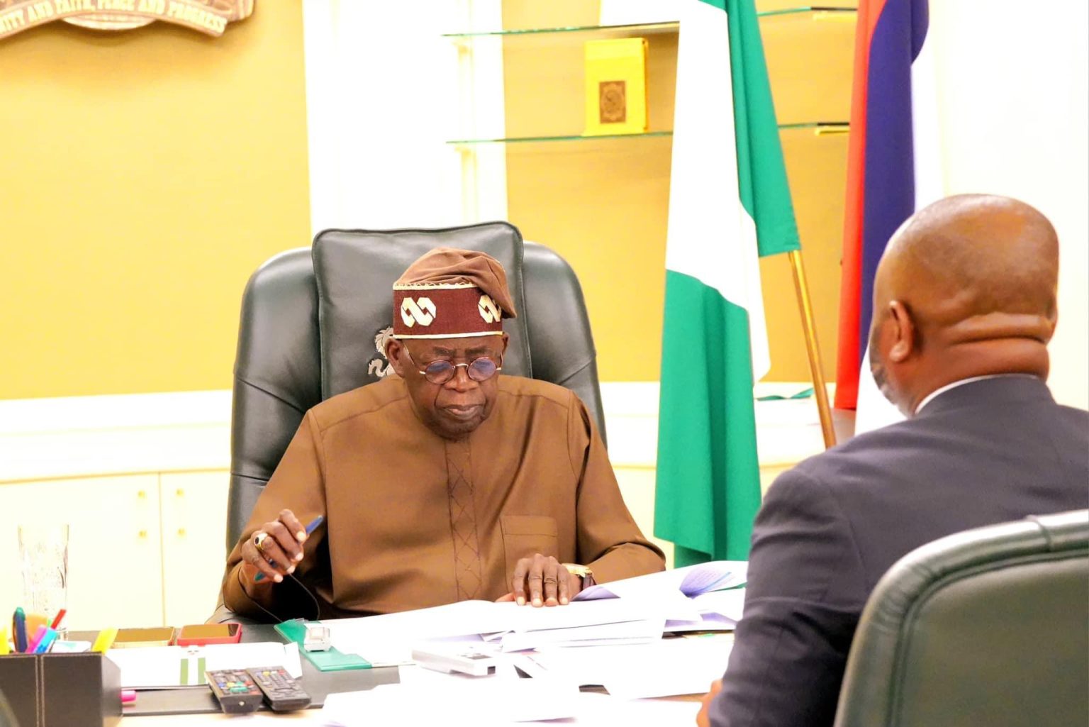 Tinubu meets FIRS boss Adedeji in Aso Rock after vacation