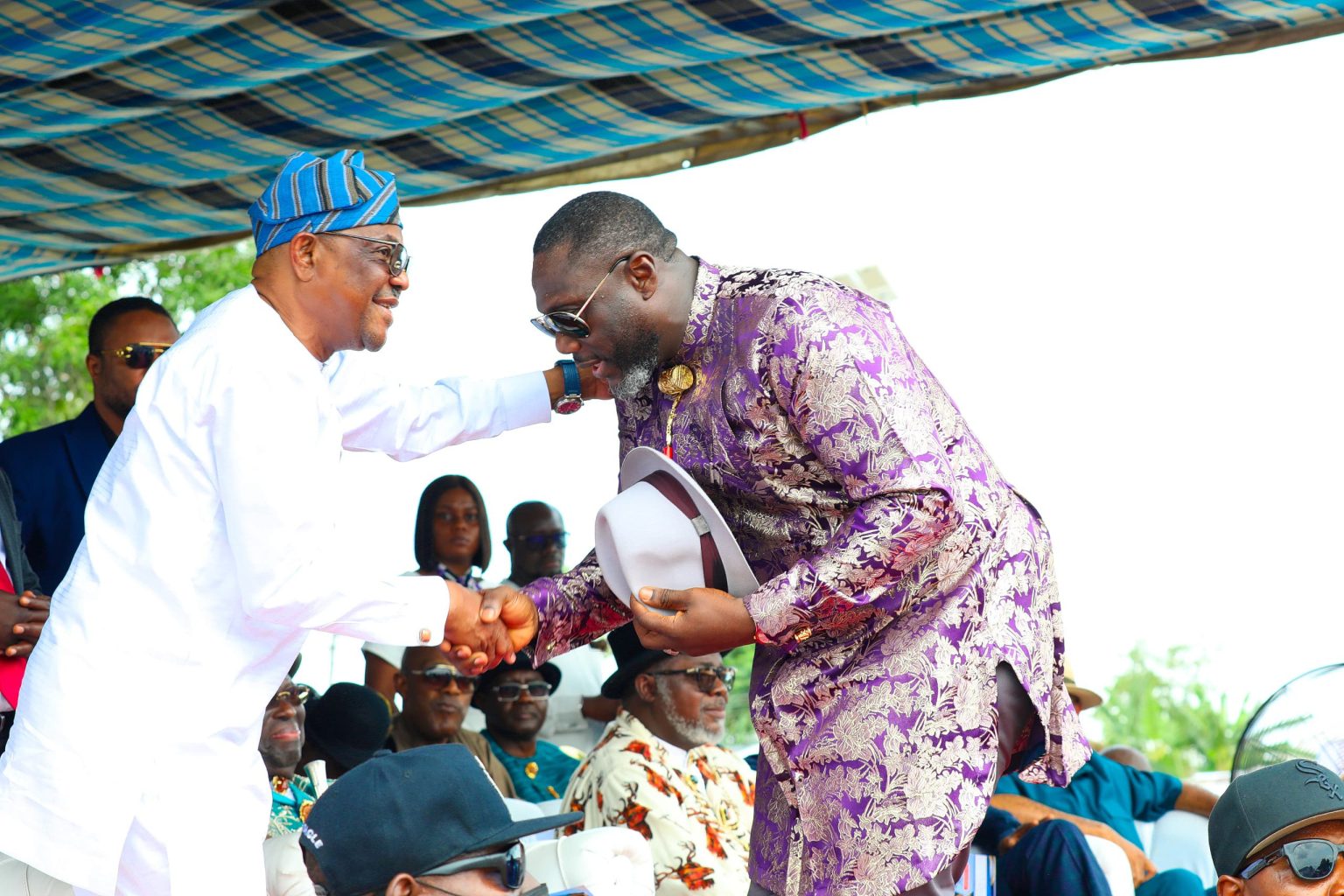 The feting of Minister Wike in Kalabari Kingdom
