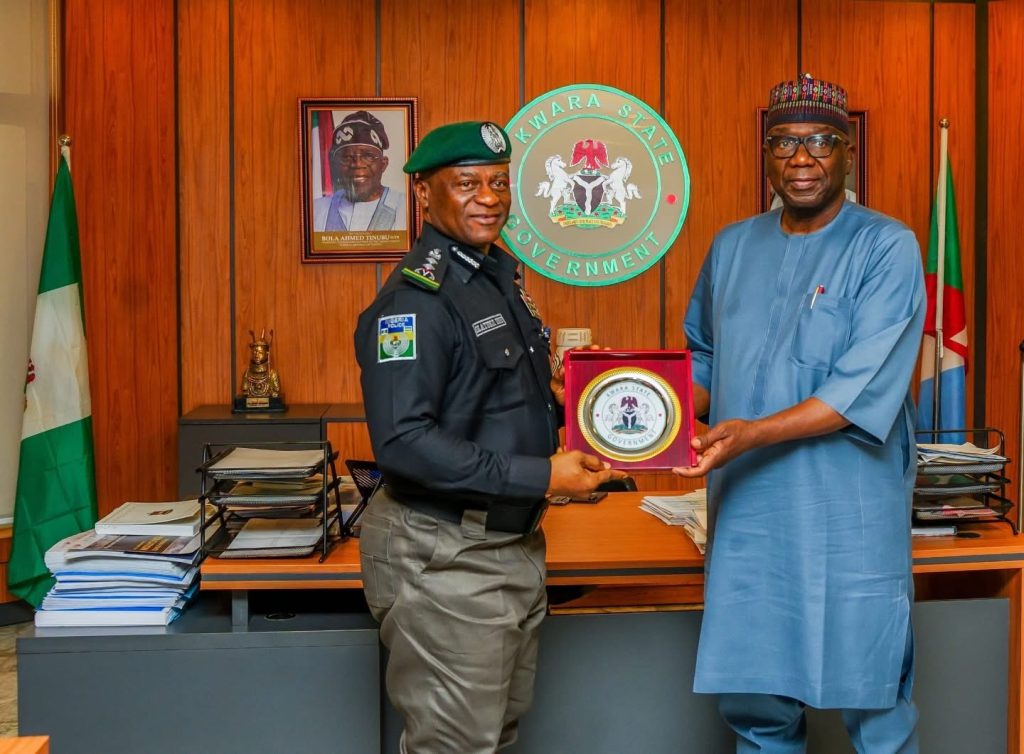 IGP Disu meets Governor AbdulRazaq in Kwara, vows to fight insecurity Disu