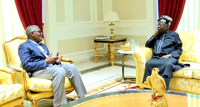 Dangote meets Tinubu, warns of oil market turmoil from M’East war