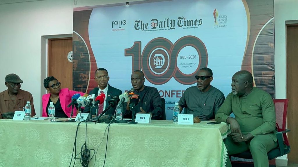 Folio Media’s Chairman Anosike reaffirms Daily Times’ role in nation building as paper marks 100 years