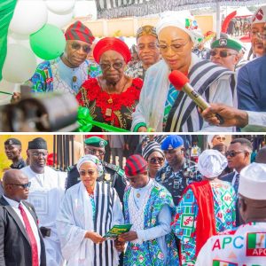 First Lady Oluremi Tinubu commissions 11.5km intra-city roads in Benue, ICT center