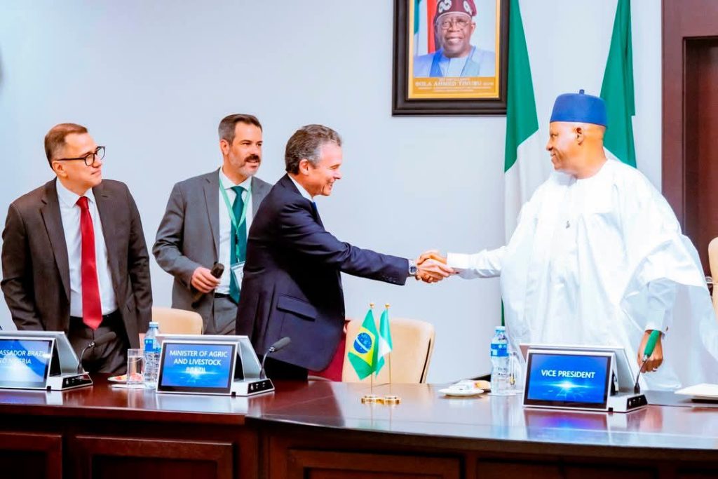 Nigeria, Brazil strengthen partnership on Agro-Trade beyond promises to practice
