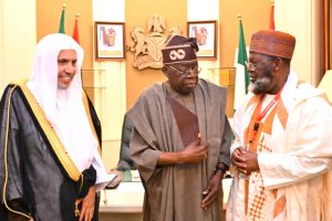Muslim World League Scribe meets Tinubu in Aso Rock, reaffirms regional peace plan