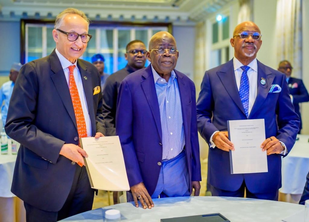 Tinubu pledges regulatory certainty as Ogun, DP World sign $7b Port deal