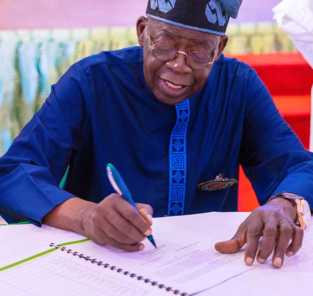 2025 Budget: Tinubu signs extension bill into law