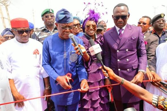 Wike commissions Dunamis-built pedestrian bridge in Abuja