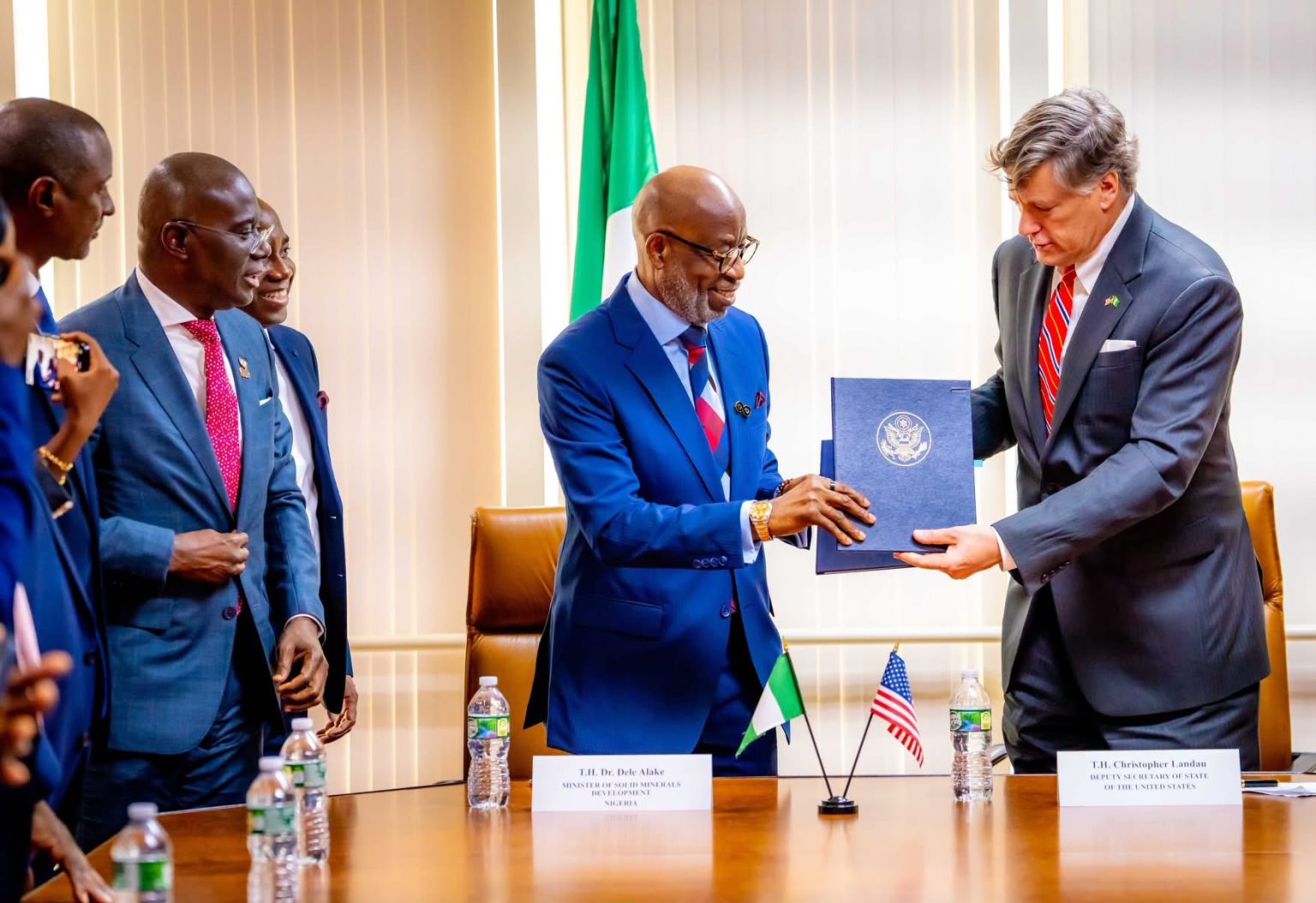 Nigeria, US have no blank cheque deal as minerals’ moment must deliver