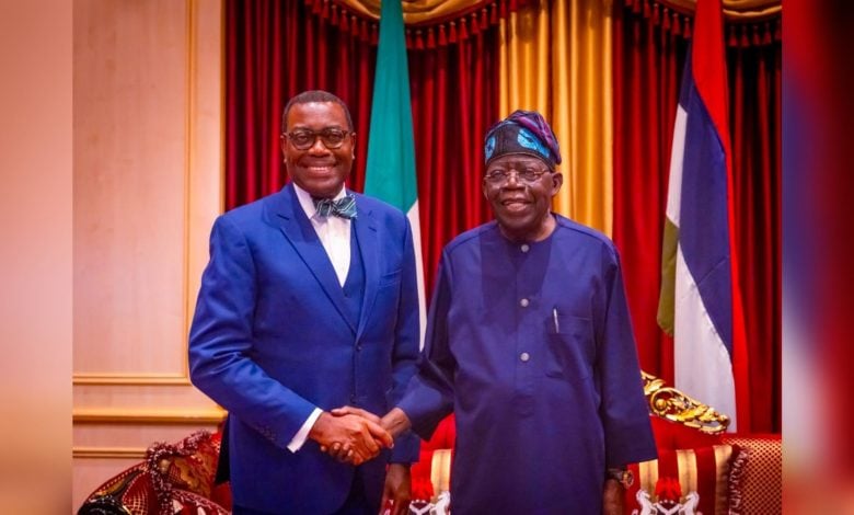Ex-AfDB president meets Tinubu, offers to serve Nigeria