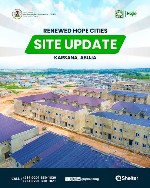 Over 100,000 Nigerians key into Tinubu’s Renwed Hope housing project
